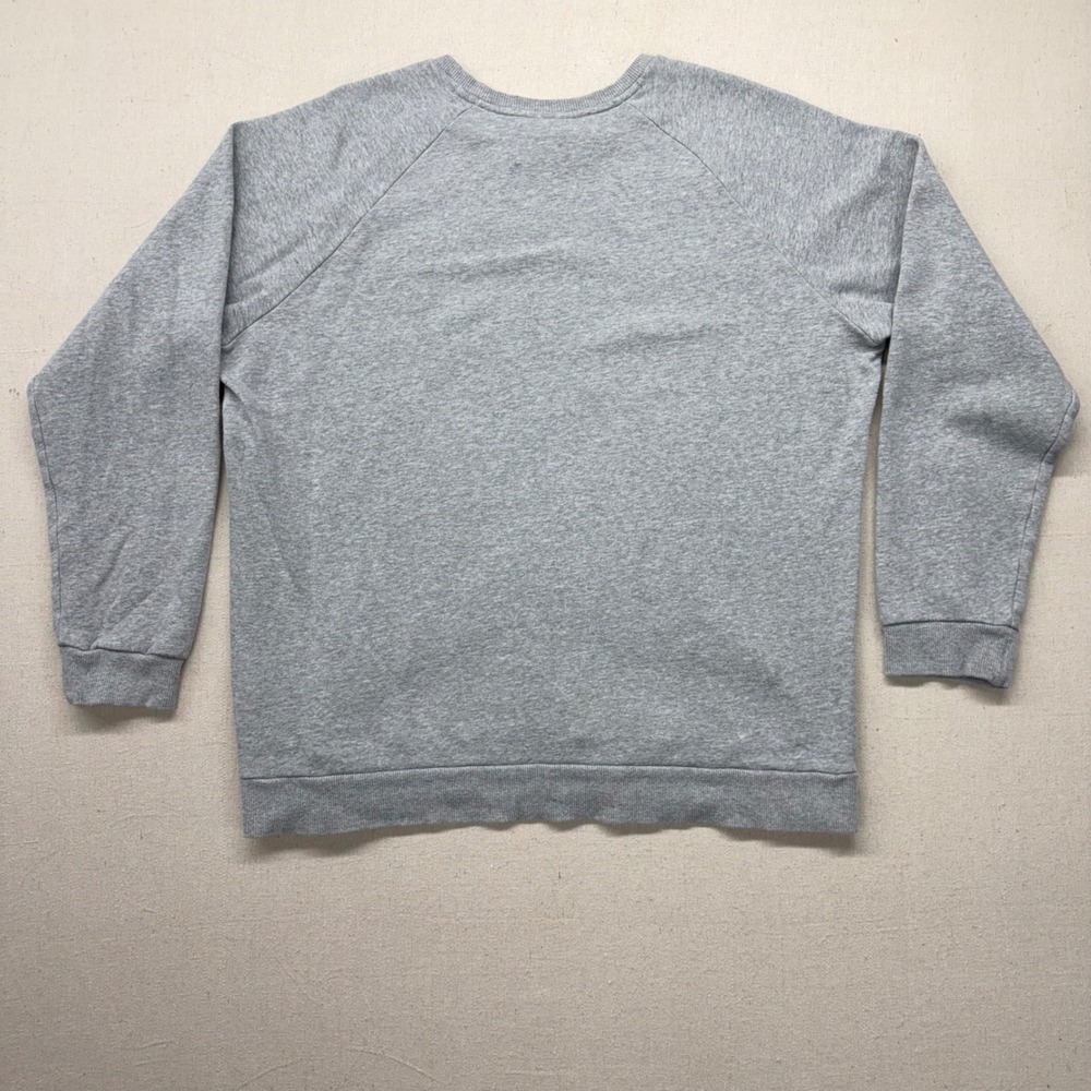 Under Armour Mens Rival Fleece‎ Sweatshirt Gray Crewneck XL 1320738 Pullover - Picture 10 of 10